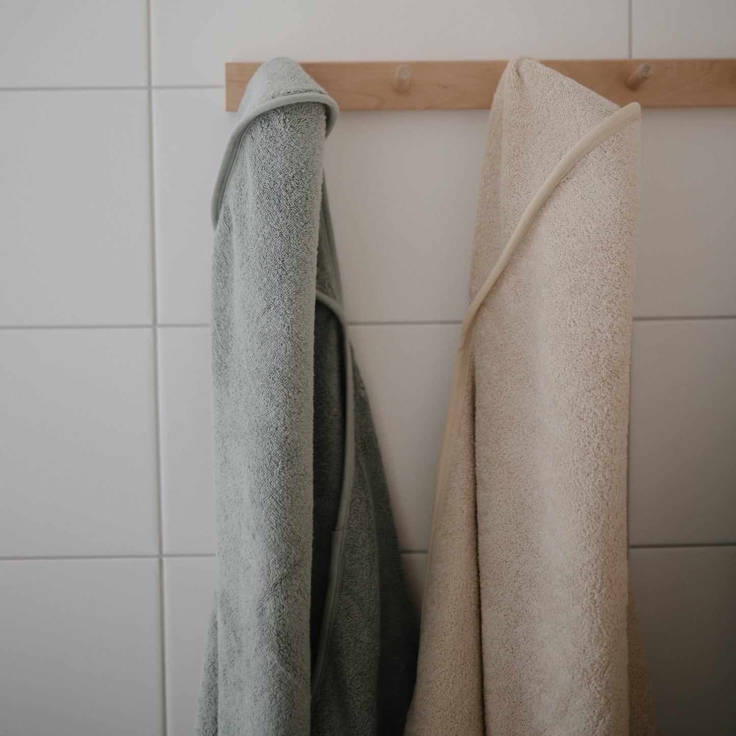 Mushie Organic Cotton Baby Hooded Towel – Soft & Absorbent