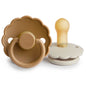 Mushie FRIGG Daisy Pacifier 2-Pack – Natural Rubber