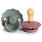 Mushie FRIGG Daisy Pacifier 2-Pack – Natural Rubber
