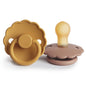 Mushie FRIGG Daisy Pacifier 2-Pack – Natural Rubber