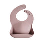 Mushie Silicone Baby Bib – Adjustable Catch-All