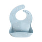 Mushie Silicone Baby Bib – Adjustable Catch-All