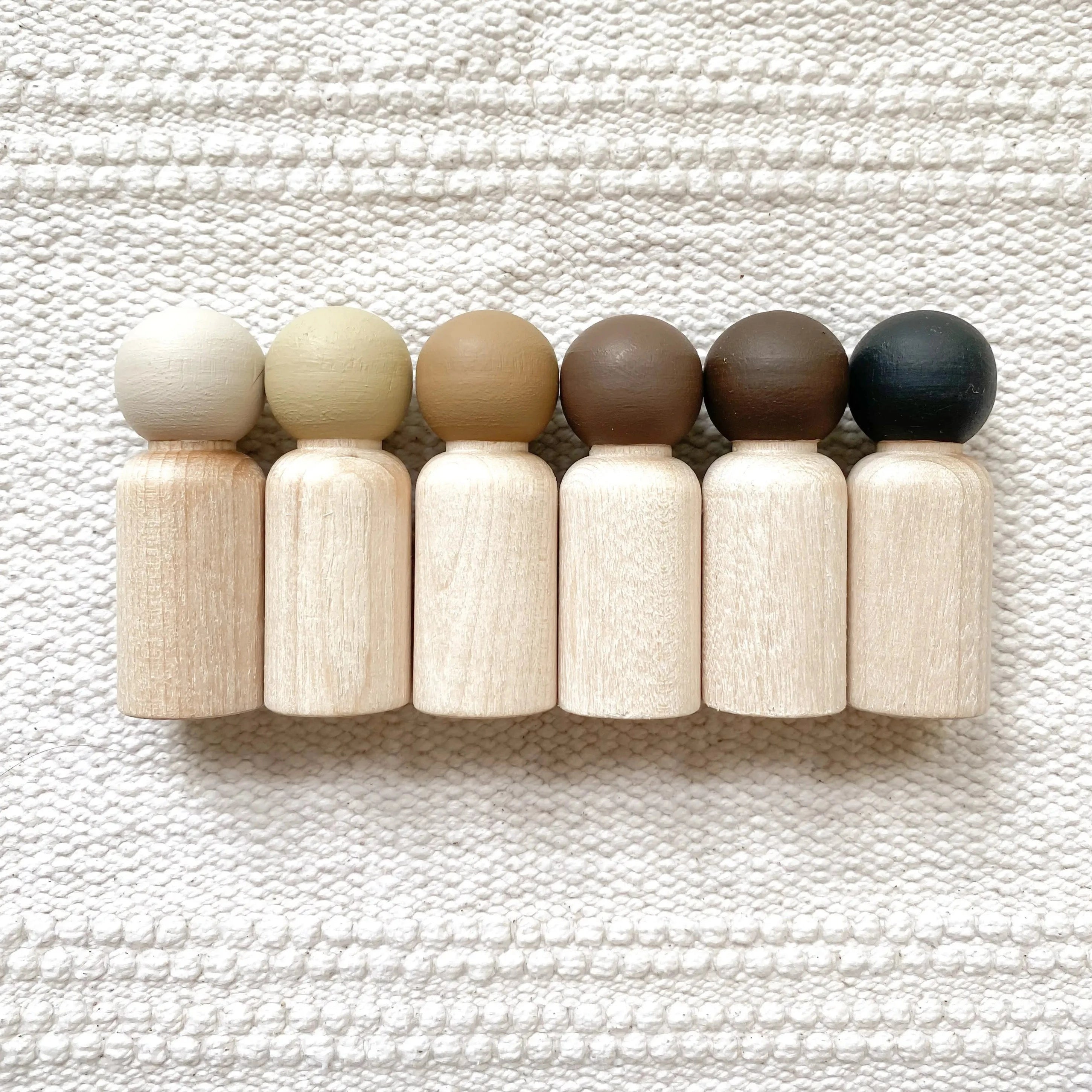 Multicultural peg sales dolls