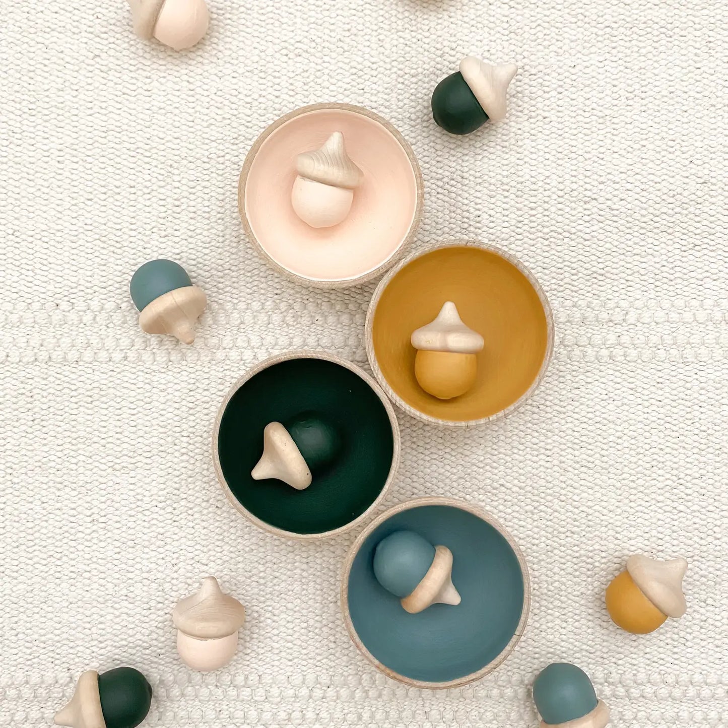 Acorn Sorting Set - Muted Tones