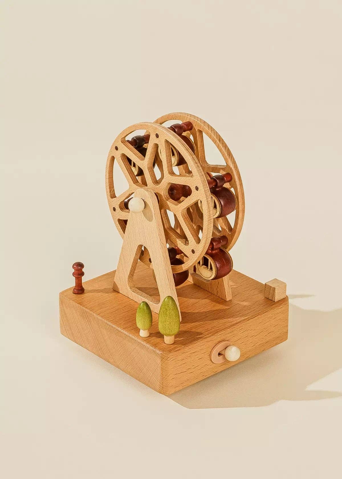 Wooden Music Box -  Ferris Wheel